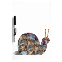 SNAILs use wireless, see those ANTENNAs Dry-Erase Whiteboard