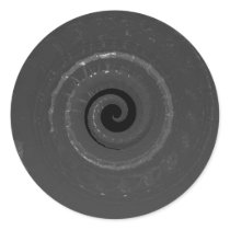 snailshell round stickers