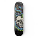 Snak Skull Tattoo skateboards