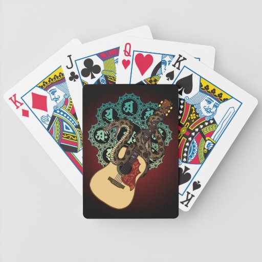 Snake aco 01 bicycle card decks