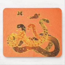 Snake and Butterfly Mousepad - Smooth by alyciakeating Snake and Butterfly Mousepad - Smooth