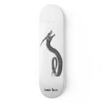 Snake Bite Natural Custom Skate Deck Branded skateboards