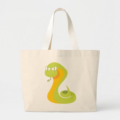 Snake Canvas Bags