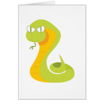 Snake Greeting Card