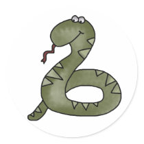 Snake Charmed stickers