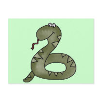Snake Charmed Tshirts and Gifts Postcard
