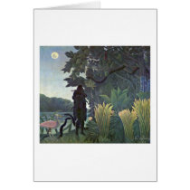 Snake Charmer By Henri Rousseau Greeting Card
