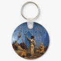 Snake Charmer keychains by VintagePets Snake Charmer keychains