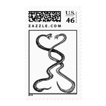 Snake Combat Postage postage by Morganna Snake Combat Postage postage