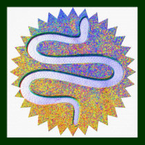 Snake Design by Humber River, Toronto posters by doonagiri Snake Design by Humber River, Toronto posters