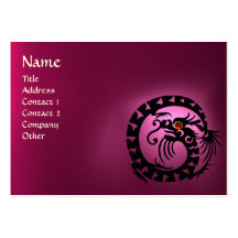 SNAKE DRAGON AMETHYST ,Beauty,Salon ,Day Spa Business Card Template
