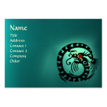 SNAKE DRAGON AQUAMARINE / Beauty,Salon,Day Spa Business Card Template