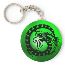 SNAKE DRAGON,black,blue aquamarine,emerald green Keychains