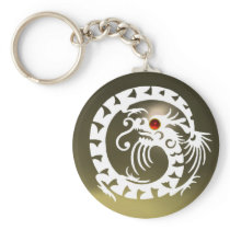SNAKE DRAGON,white,red  ruby,grey agate Key Chains
