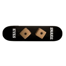 " SNAKE, EYES " SKATE DECK