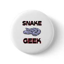 Snake Geek buttons by AnimalShirts Snake Geek buttons
