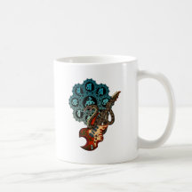 Snake Guitar 05 Coffee Mugs