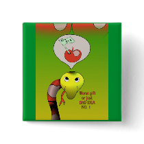 Snake has a bad idea buttons by talisbird Snake has a bad idea buttons