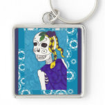 Snake Head Skeleton Key Chain keychains