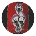 Snake Head Sticker by norman888 Snake Head Sticker