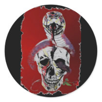 Snake Head Sticker