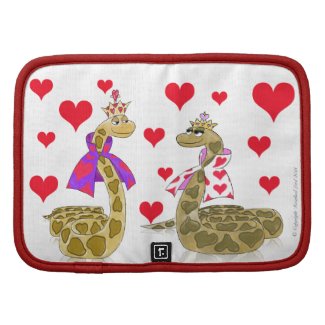 Snake King and Queen of Hearts Planner