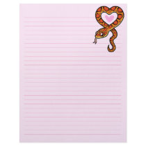 Snake Love Letterhead Design