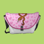Snake Love Courier Bags