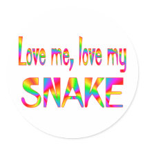 Snake Love stickers