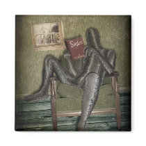Snake Man Magnet by MDKgraphics Snake Man Magnet