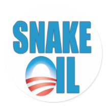 Snake Oil (Obama) Sticker