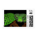 Snake on a stamp stamps