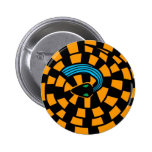 Snake - Optical Illusion (golden) Pin