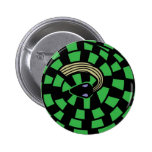 Snake - Optical Illusion (green) Pins
