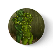 Snake Plant and Pothos Romance Buttons
