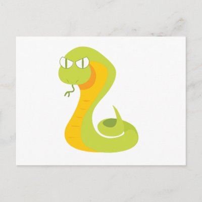 Snake postcards