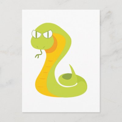 Snake Postcard