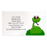 Snake Reptile Park Business Card