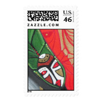Snake Shaman postage by arteology Snake Shaman postage