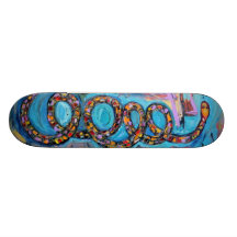 Snake skate board