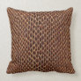 snake skin print throw pillow