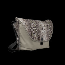 Snake Skin Rickshaw Messenger Bag messenger bags