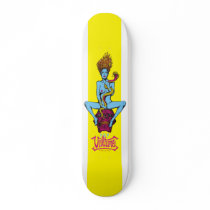 Snake, Skull & Blue Girl skateboards by MitchBlackwell Snake, Skull & Blue Girl skateboards