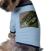 Snake Yellow and Black Dog T Shirt