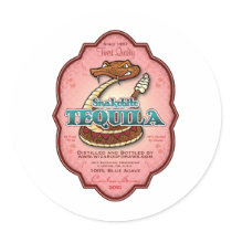 Snakebite Tequila stickers