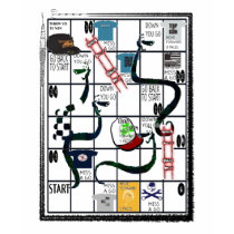 SNAKES AND LADDERS t-shirts
