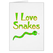 Snakes Greeting Cards