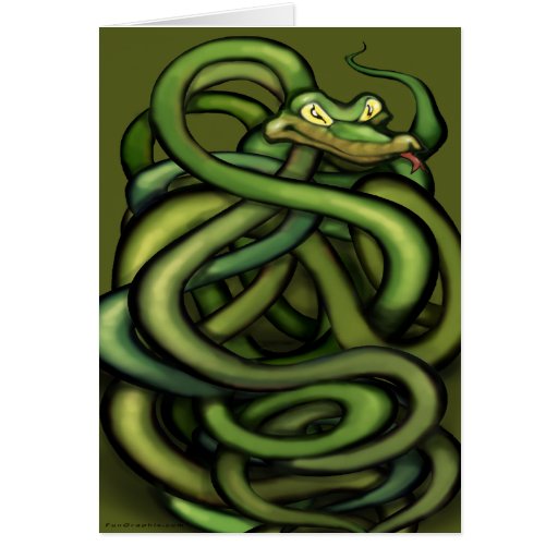 Snakes Greeting Cards