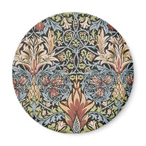 Snakeshead design by William Morris magnets by MyOtherPlanet Snakeshead design by William Morris magnets