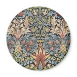 Snakeshead design by William Morris Fridge Magnet
